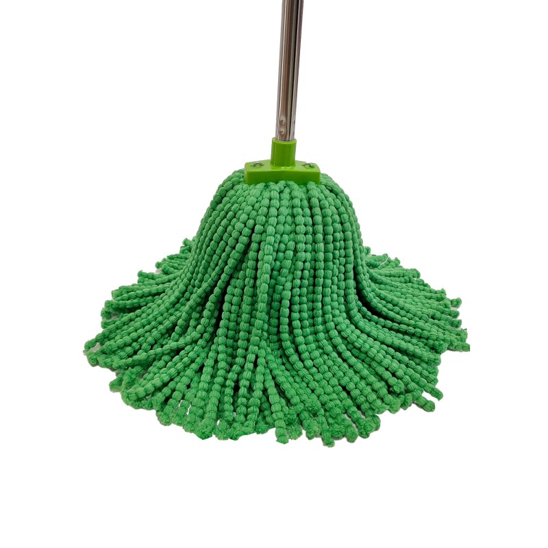 Superabsorberande skruv på mikrofiber våt mopp